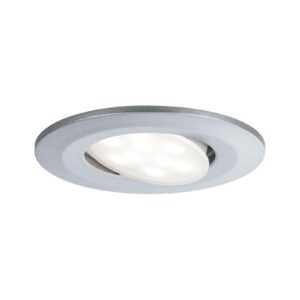 Paulmann udendørs LED-indbygningsspot Calla, krom