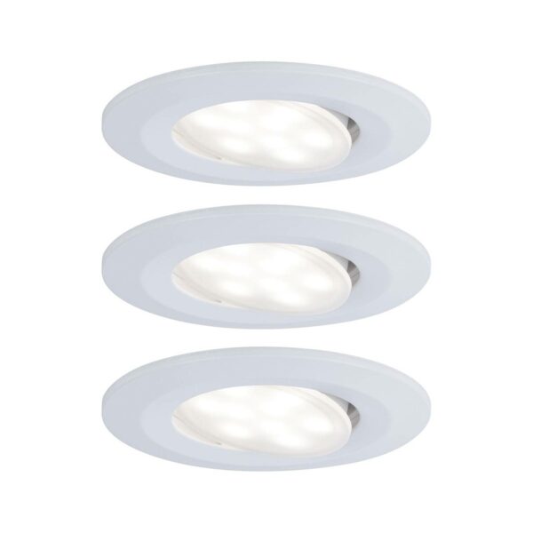 Paulmann Calla LED-spot, sæt med 3, hvid