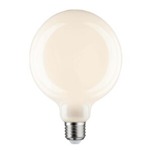 LED-globepære E27 9W G125 Fil 2.700K, opal, dæmpes