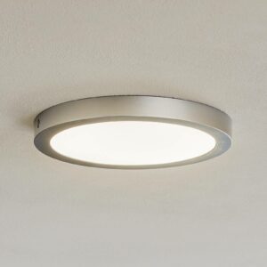 Paulmann Abia LED-loftlampe Ø 30 cm, mat krom