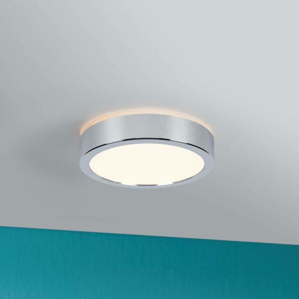 Paulmann Aviar LED-loftlampe Ø 22 cm krom 3.000 K