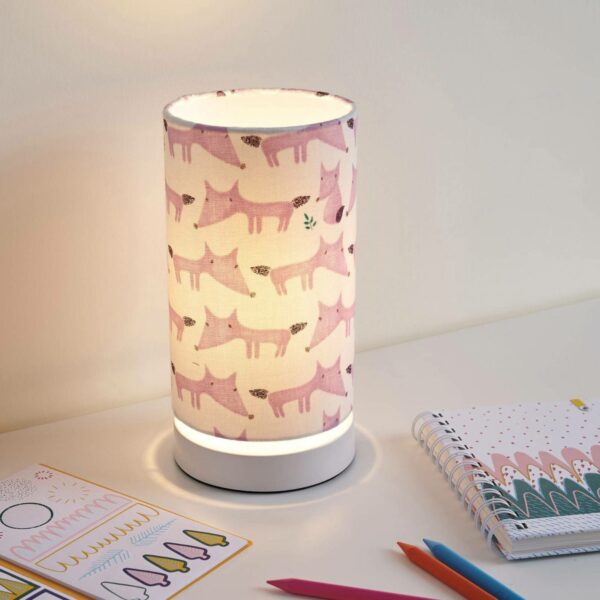 Pauleen Cute Fox bordlampe med rævemotiv