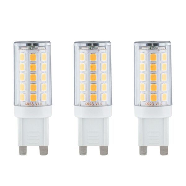 Paulmann LED-stiftsokkelpære G9 2,2W 2.700K, 3-sæt