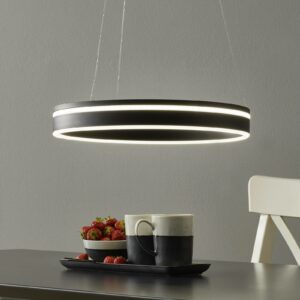 Paul Neuhaus Q-VITO LED-hengelampe 40 cm antracit
