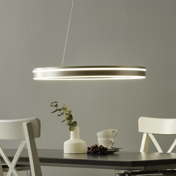 Paul Neuhaus Q-VITO LED-hengelampe 59 cm stål