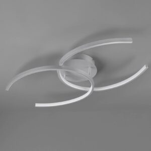 Cocos LED-loftlampe, kan dæmpes, 3.000 K titanium