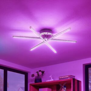 Lindby Lansson LED-RGB-loftlampe, 3 lyskilder