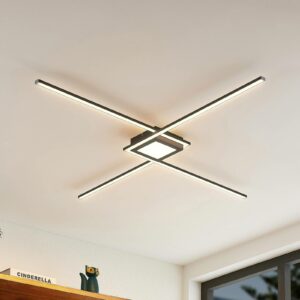 Lindby Ridia LED-loftlampe, antracit