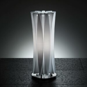 Slamp Bach bordlampe, højde 42 cm, hvid