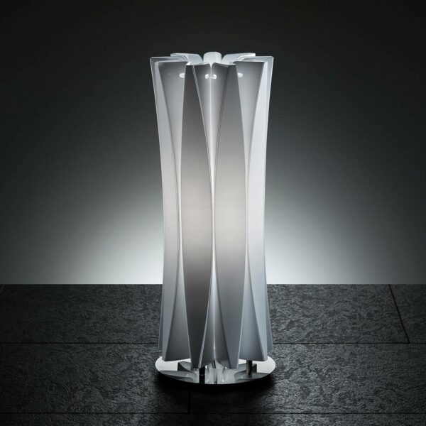 Slamp Bach bordlampe, højde 42 cm, hvid