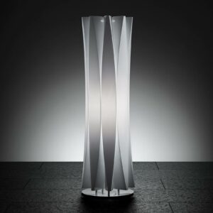 Slamp Bach bordlampe, højde 73 cm, hvid