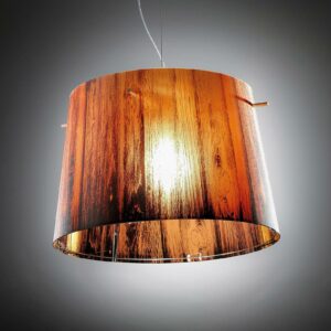 Slamp Woody - hængelampe med farveforløb, orange