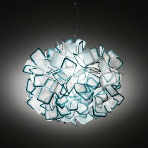 Slamp Clizia - designer-pendellampe, blå