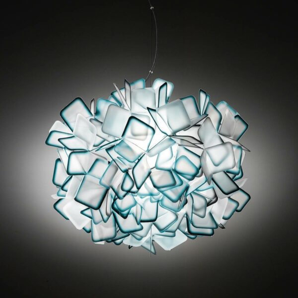 Slamp Clizia - designer-pendellampe, blå