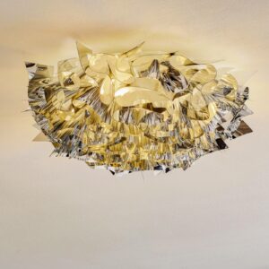 Slamp Veli Large designer-loftlampe Ø78cm sølv