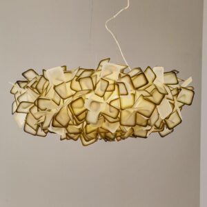 Slamp Clizia hængelampe, Ø 78 cm, sort