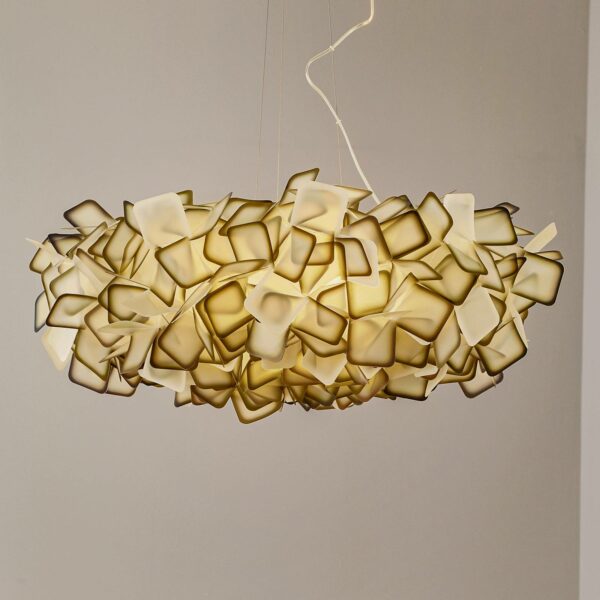 Slamp Clizia hængelampe, Ø 78 cm, sort