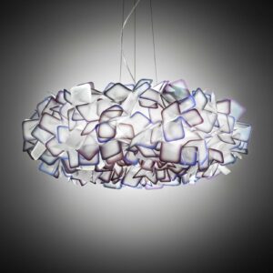 Slamp Clizia hængelampe, Ø 78 cm, violet
