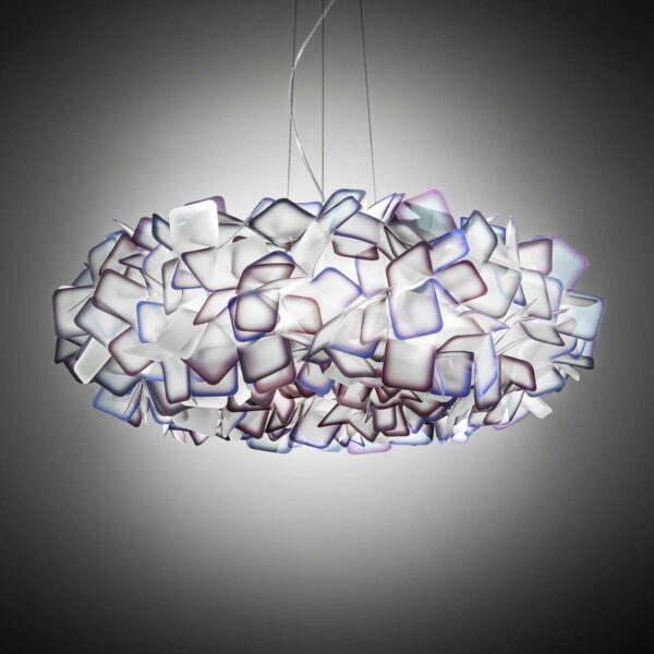 Slamp Clizia hængelampe, Ø 78 cm, violet