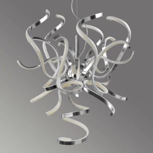 Kraftig LED-pendellampe Weed