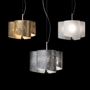 Førsteklasses Papiro pendellampe, satin
