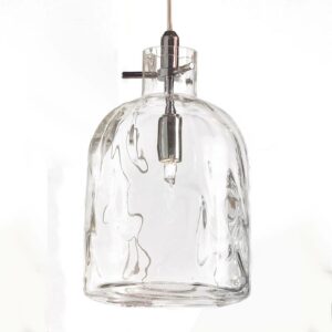 Bossa Nova designer-pendellampe 15 cm gennemsigtig