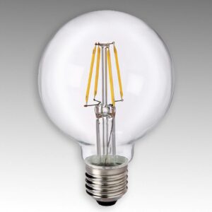 E27 4,5W 827 LED globe G80 klar