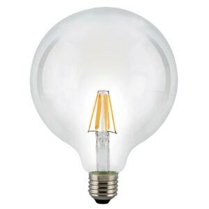 E27 8W 827 LED globepære klar