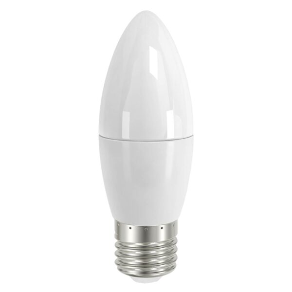 E27 4,5W 827 LED kertepære, satineret
