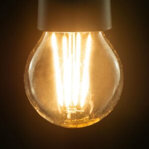 SEGULA LED-pære E27 8,5W 827 filament, klar