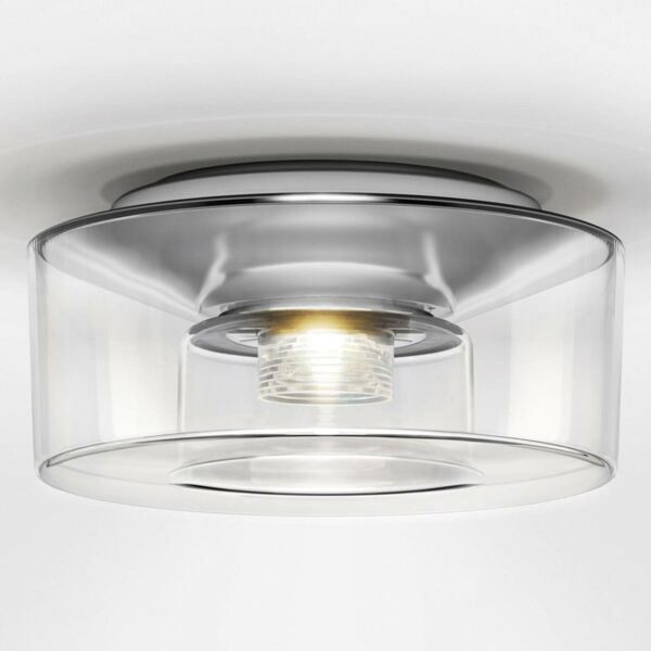 serien.lighting Curling S loftlampe 2.700 K, klar