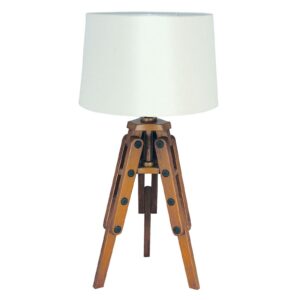 Marvin bordlampe, træ, stativform