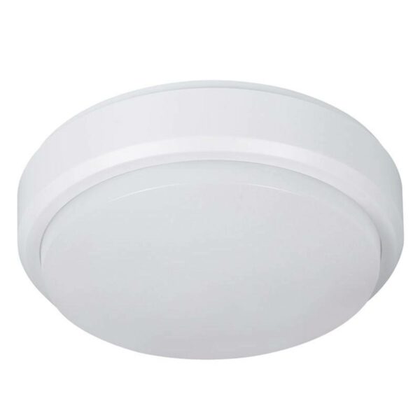 Bulkhead LED-loftlampe, rund, med IP54