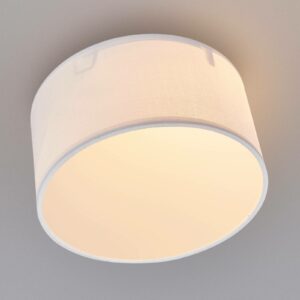Hvid Ceiling Dream loftlampe af stof, 20 cm
