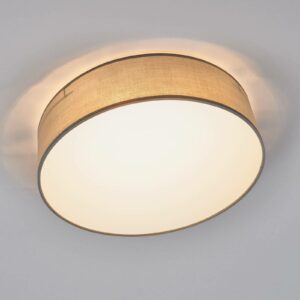 Grå tekstil-loftlampe Ceiling Dream 40 cm