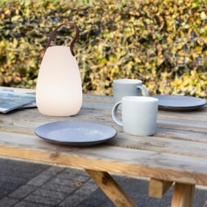 OOO-50002 LED-bordlampe, udendørs, med batteri