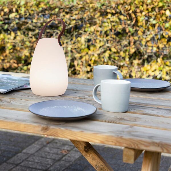 OOO-50002 LED-bordlampe, udendørs, med batteri