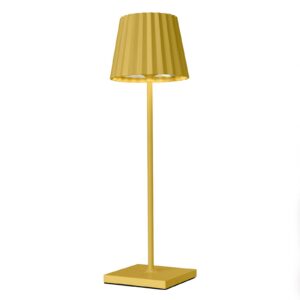 LED-bordlampe Troll 2.0 til udendørs brug, gul