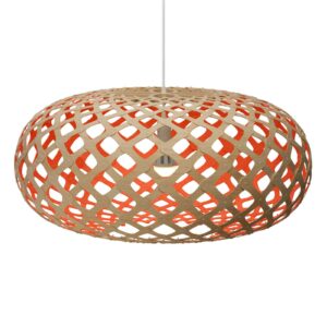 david trubridge Kina hængelampe Ø 80 cm bambus-rød