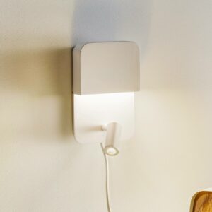 Med to kontakter - funktionel LED-væglampe Luigi