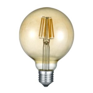 LED-globepære E27 6W 2.700K rav