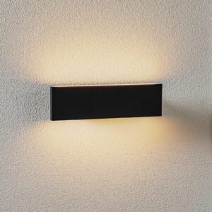 Concha LED-væglampe, 28 cm, antracit