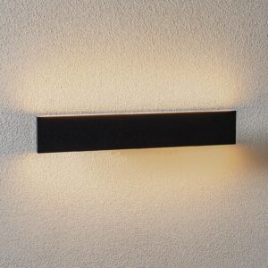 Concha LED-væglampe, 47 cm, antracit