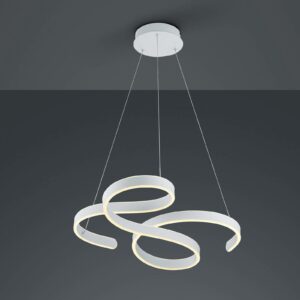 Francis LED-pendellampe, mat hvid
