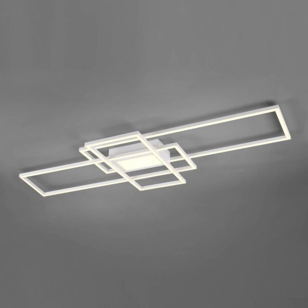 Irvine LED-loftlampe, 3.000-6.500 K, mat hvid