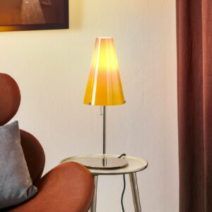 Bordlampe af Walter Schnepel, melonfarvet