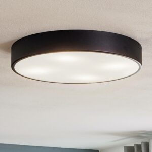 Cleo loftlampe, Ø 50 cm, sort
