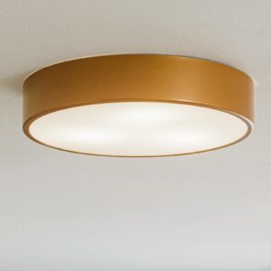 Cleo loftlampe, Ø 40 cm, guld