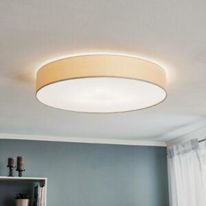 Rondo loftlampe, beige, Ø 80 cm