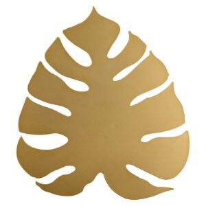 Monstera LED-væglampe som blad, guld